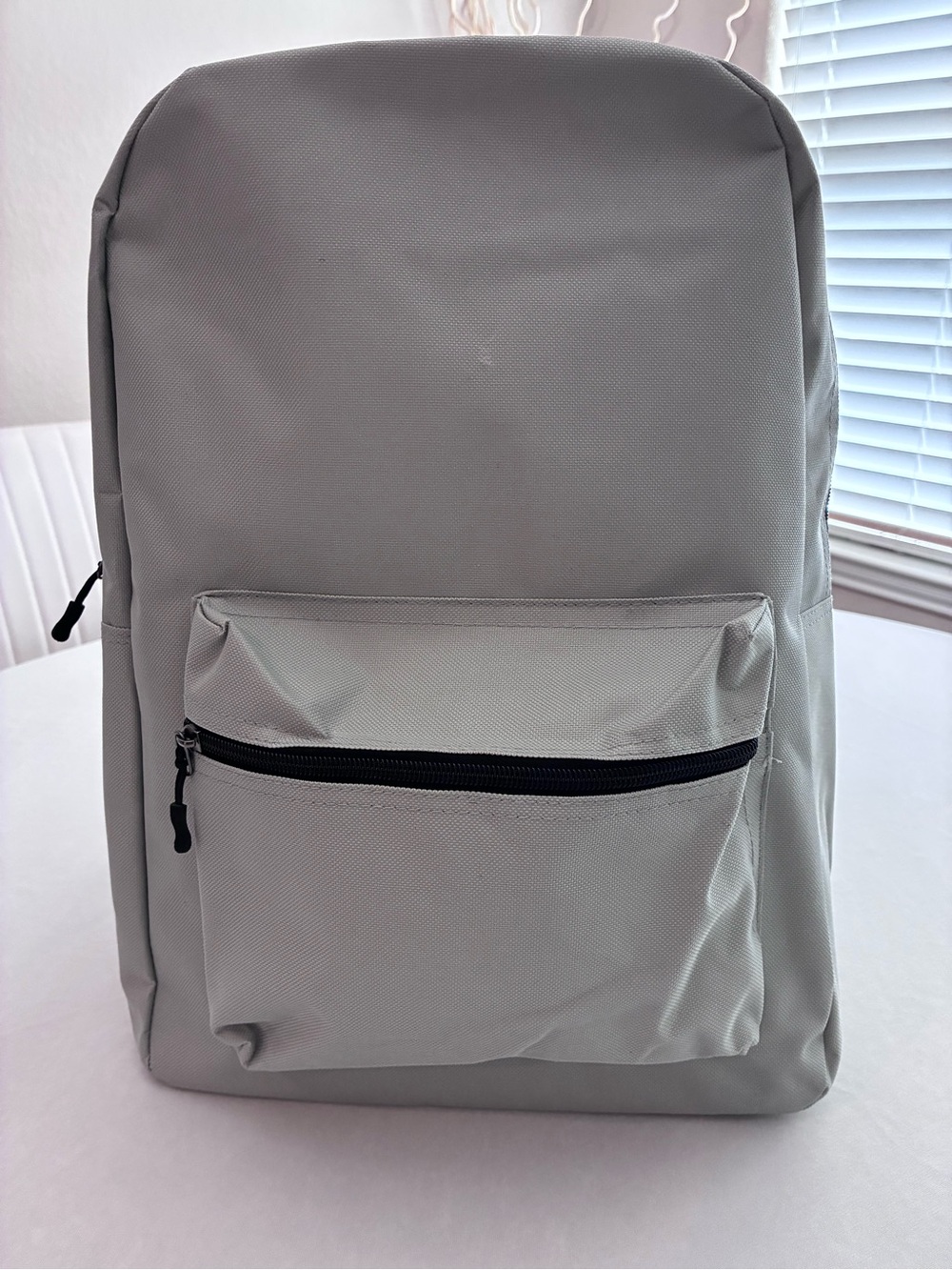 Classic Gray Everyday Backpack — Minimalist Men's Carry